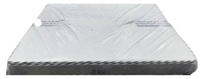 SMART HOME Multi-layer bed mattress with high-density foam texture, comfortable mattress with two-layer system, high-density memory foam filling and soft microfiber mattress fabric (size 200X140X15) - Image 1