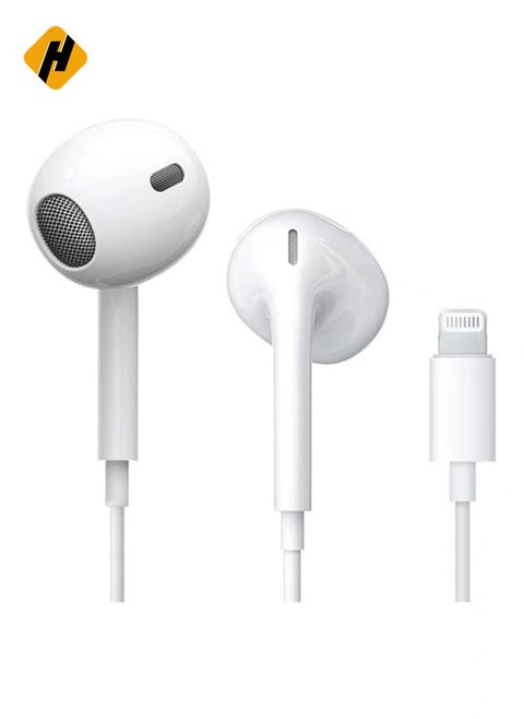 Lightning Headphone Wired for iPhone 13 [Apple MFi Certified] Built-in Microphone & Volume Control, in-Ear Stereo Headset Compatible with iPhone 13 Mini/SE/12 Pro/12Pro Max/11/X/8 7