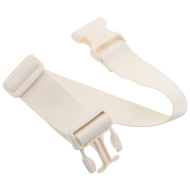 Adjustable Beige Crossbody Strap Replacement with Clips for Outdoor Shoulder Bag Use - Image 5