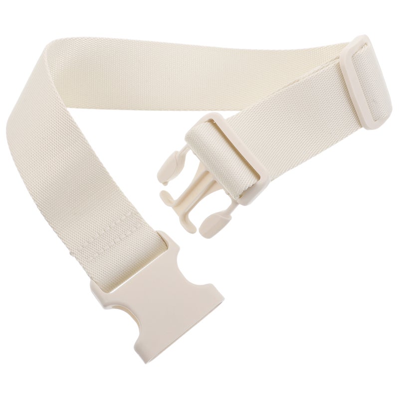 Adjustable Beige Crossbody Strap Replacement with Clips for Outdoor Shoulder Bag Use - Image 4