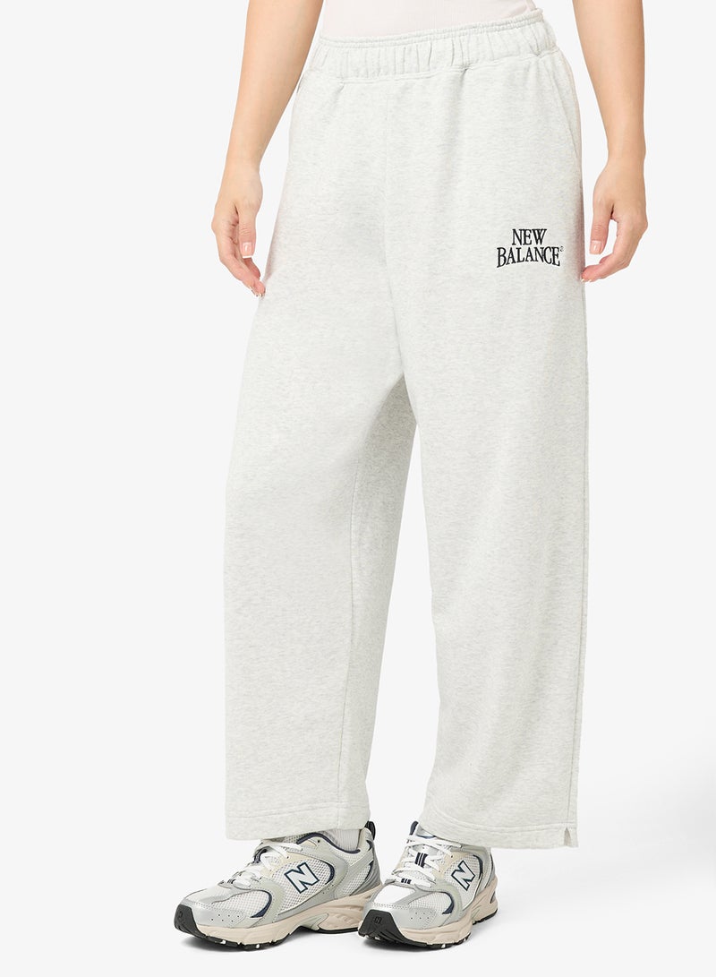 New Balance Linear Heritage Barrel French Terry Sweatpants - Image 1