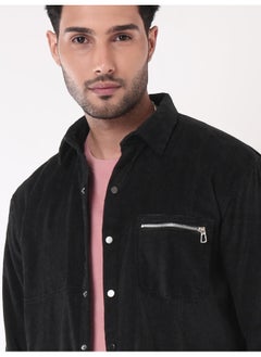 Beyoung Black  Overshirt for Men  - Image 3