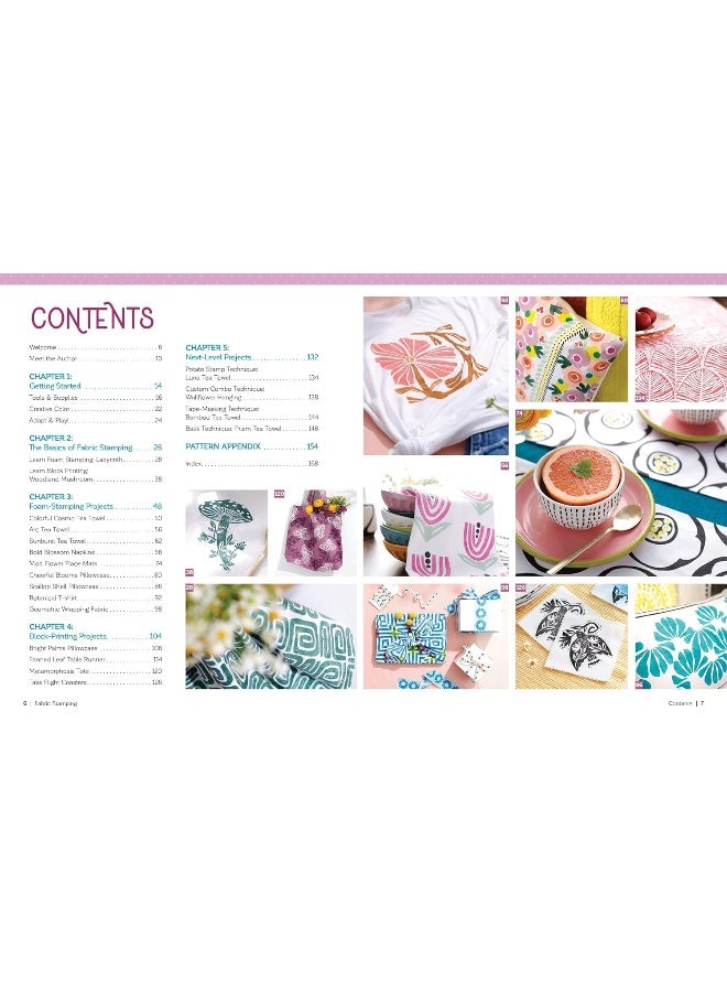 Fabric Stamping: A Simple Guide to Surface Design Using Block Printing and Foam Stamps - Image 2