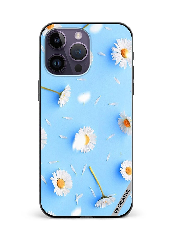 VR CREATIVE Protective Case Cover For Apple iPhone 16 Pro Max Flower Design Multicolour