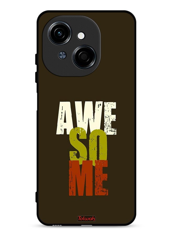 Tolwak Tecno Spark Go 1 4G Protective Case Cover Awesome - Image 1