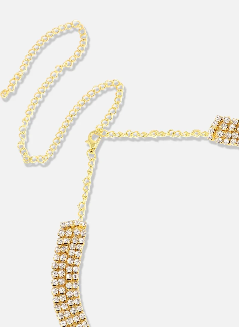 SOHI Party Artificial Necklace Jewellery