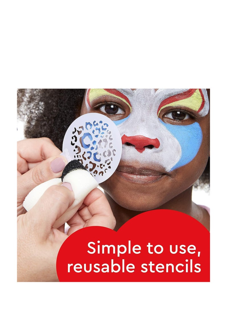 Snazaroo - Snazaroo Face Paint Palette Kit, 8 x18.8g (0.6 Fl Oz), 8 Colours, Face Paint for Kids & Adults - Image 1