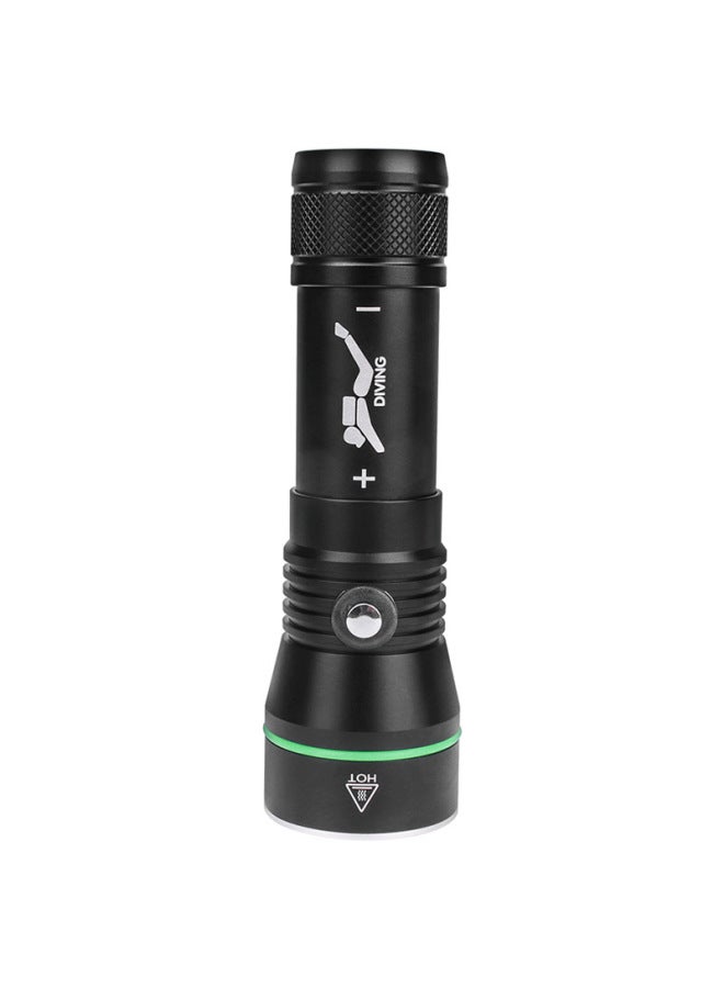Waterproof Diving Flashlight Strong Light Charging Outdoor Super Bright Underwater Special Submarine Light Catch Fish Catch Sea Lamp-Colour:S3 Flashlight + Hand Strap + White Box (batteries Not Included)  - Image 5