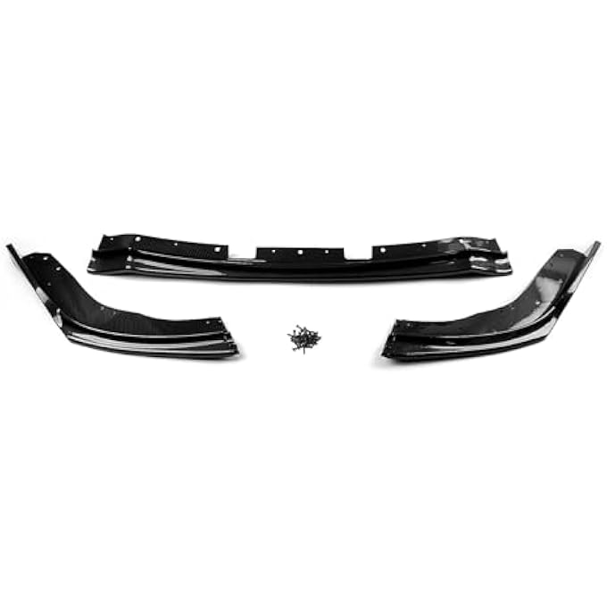 AUSMILA Front Bumper Spoiler Lip Splitter for Subaru Impreza 10.5th 2011-2014 - Image 3