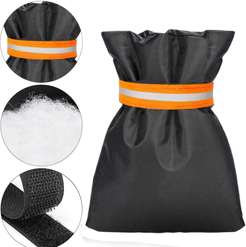 كلاراكو أغطية صنابير خارجية للشتاء، أغطية صنابير معزولة للشتاء، جوارب معزولة لصنابير المياه الخارجية للحماية من التجمد، غطاء خرطوم قابل لإعادة الاستخدام مقاوم للماء (7.1 × 9.8 بوصة) - Image 5