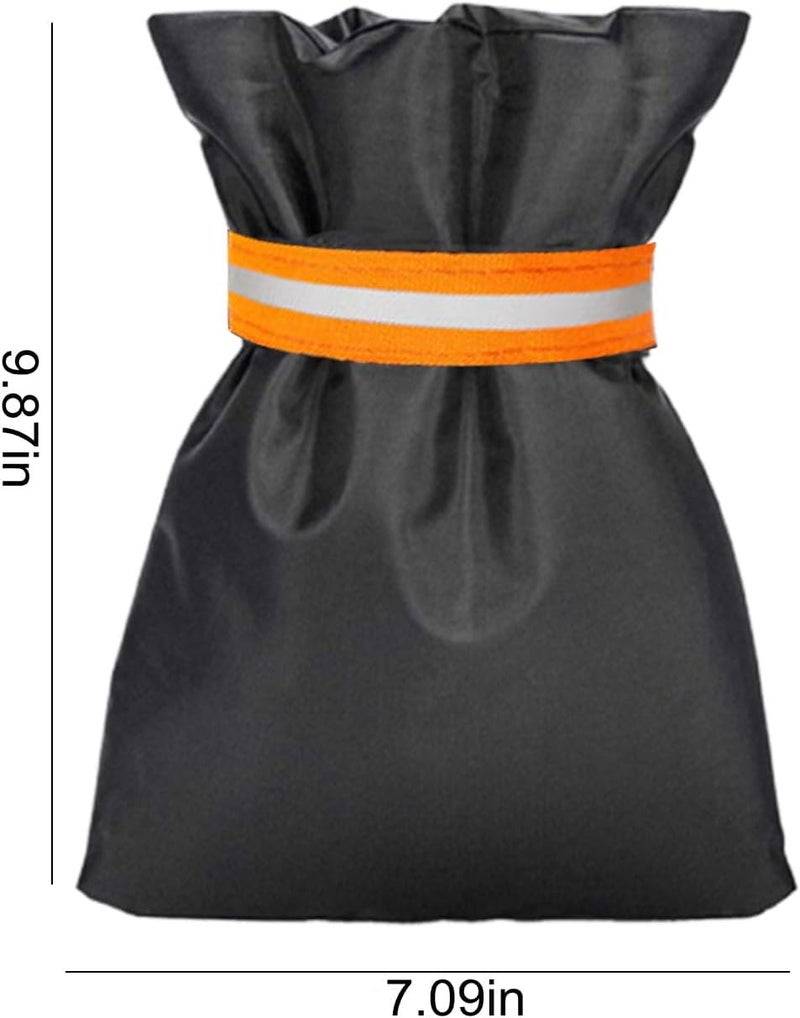 كلاراكو أغطية صنابير خارجية للشتاء، أغطية صنابير معزولة للشتاء، جوارب معزولة لصنابير المياه الخارجية للحماية من التجمد، غطاء خرطوم قابل لإعادة الاستخدام مقاوم للماء (7.1 × 9.8 بوصة) - Image 2