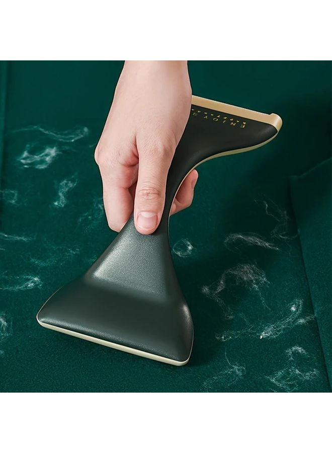 Orange Manual Two Sided Lint Remover Brush Pet Hair Fabric Shaver Portable Cleaner No Battery Needed - Image 4