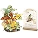 MEIEST Insect Flower Building Blocks SetColorful Construction Building Bricks Toy with a Science Popularization CardCreative Home Decoration Cicada - Image 2