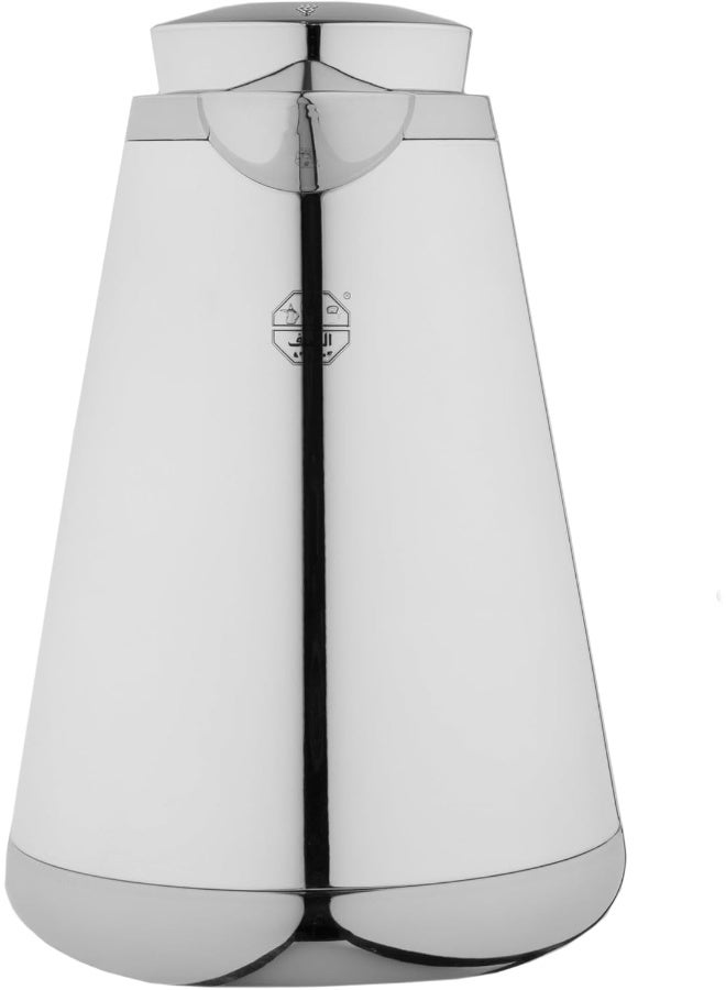 Alsaif Al Saif Hala Coffee and Tea Vacuum Flask, 0.50 Liter Capacity, Chrome - Image 4