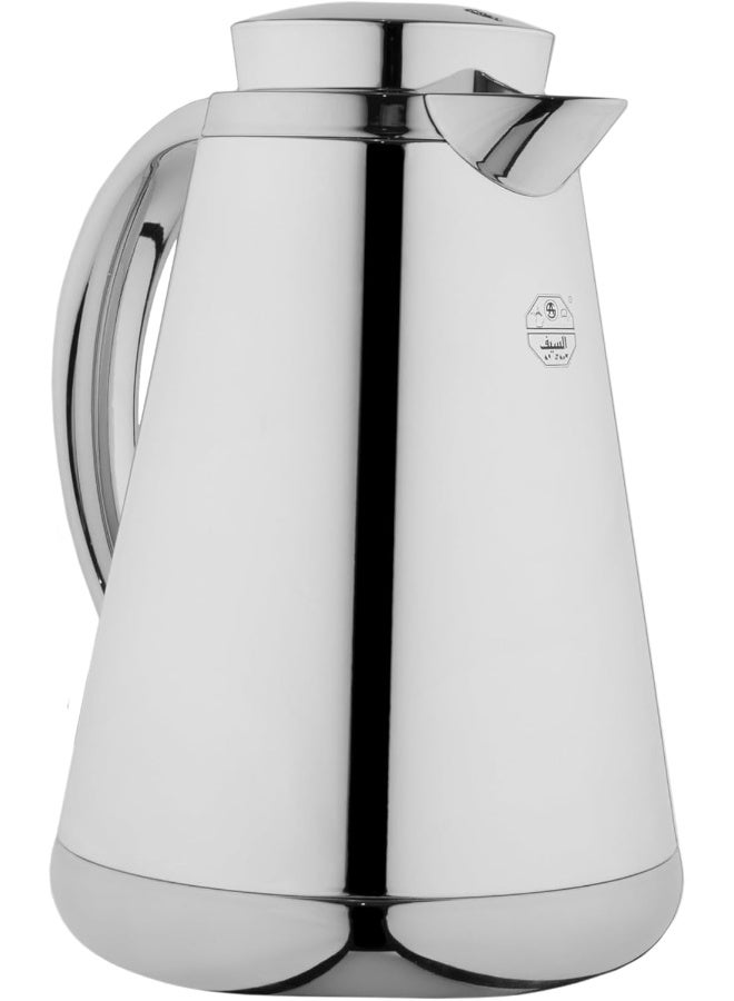 Alsaif Al Saif Hala Coffee and Tea Vacuum Flask, 0.50 Liter Capacity, Chrome - Image 3