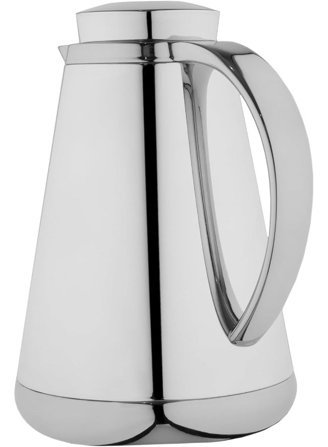 Alsaif Al Saif Hala Coffee and Tea Vacuum Flask, 0.50 Liter Capacity, Chrome - Image 2