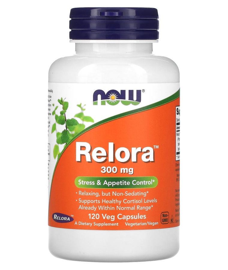now Relora 300 mg 120 Veg Capsules