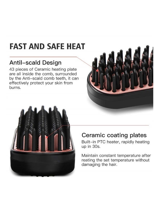 Beauenty Men's beard straightener beard straightener comb - Image 3