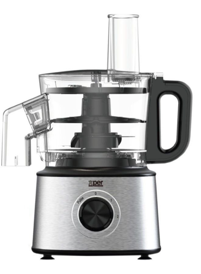 إكسبير محضر طعام اكسبير 1000واط 2.1لتر متعدد الوظائف استيل XPFP-800S - Image 1