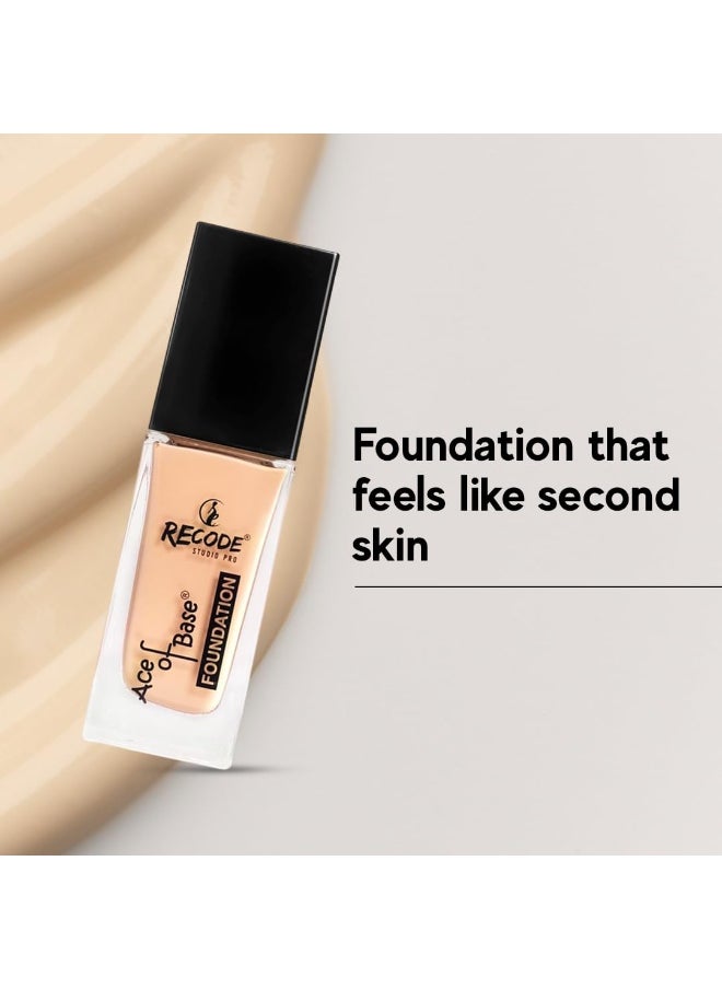 Recode Liquid Foundation Baghnagar 30ml | Waterproof Matte Finish | Medium to High Coverage  - Image 2