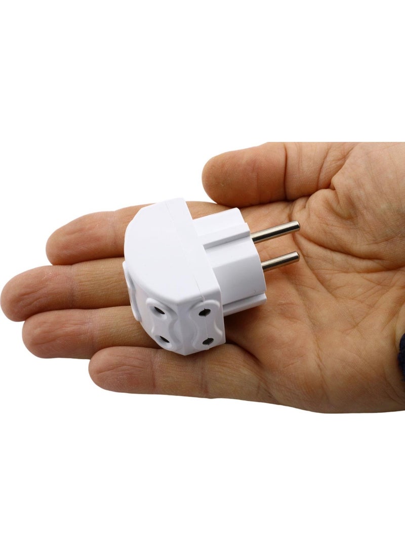 Nzb - Plug Socket Golyat Multiple Group Socket Multiplier Five Golyat Electrical Socket 5 Pcs - Image 1