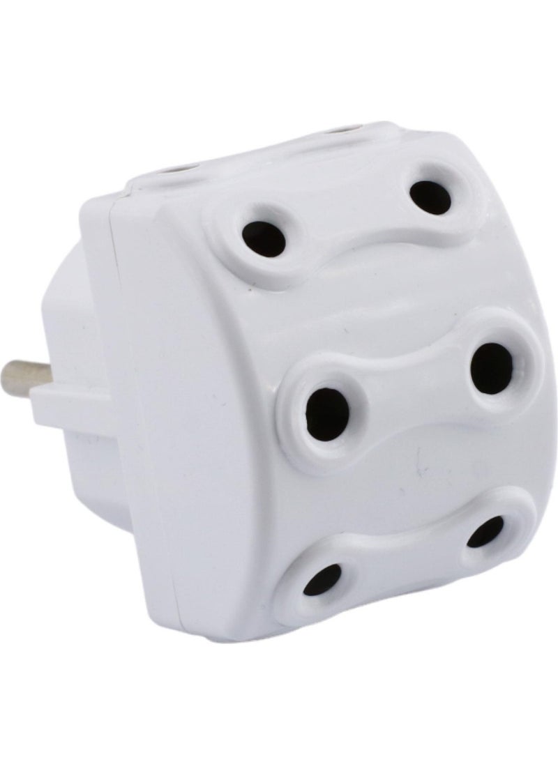 Nzb - Plug Socket Golyat Multiple Group Socket Multiplier Five Golyat Electrical Socket 5 Pcs - Image 1