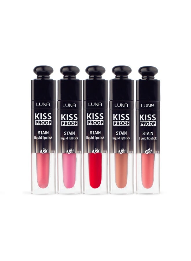 Luna Kiss Proof Stain Liquid Lipstick - Image 3
