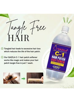 C1 Hair Patch Softener; Hair Patch Wash Chemical; 1 Litre - pzsku/Z5BCF5C0F447185704534Z/45/_/1690021252/09ba6350-2ea9-4e52-8218-8801d2f7831e