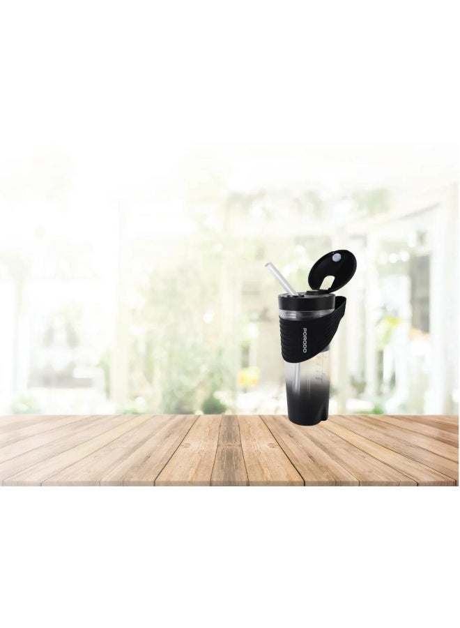 بورودو خلاط بورودو لايف ستايل فريشميكس المحمول بسعة 460 مل | قابل لإعادة الشحن عبر منفذ USB-C | محرك بسرعة 20000 دورة في الدقيقة - Image 3