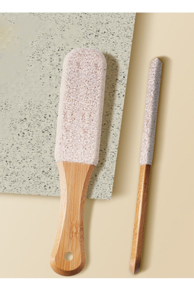 Foot Hard Skin Remover Pedicure 2PCS Four-sided Rubbing Board Exfoliating File Feet Dead Skin Remover Foot Rasp Blackened Foot Care Pedicure - Image 4