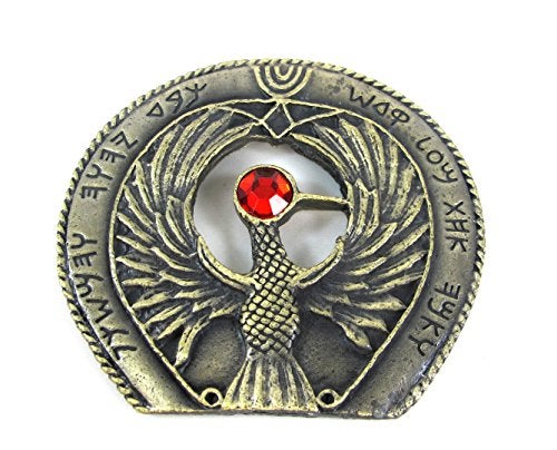 costumebase thecostumebase Indiana Jones Staff of Ra Headpiece Medallion Antique Gold - Image 1
