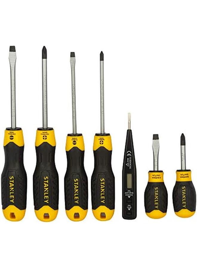 Stanley 6 Pcs Cushion Grip Screwdriver Set  - Image 2