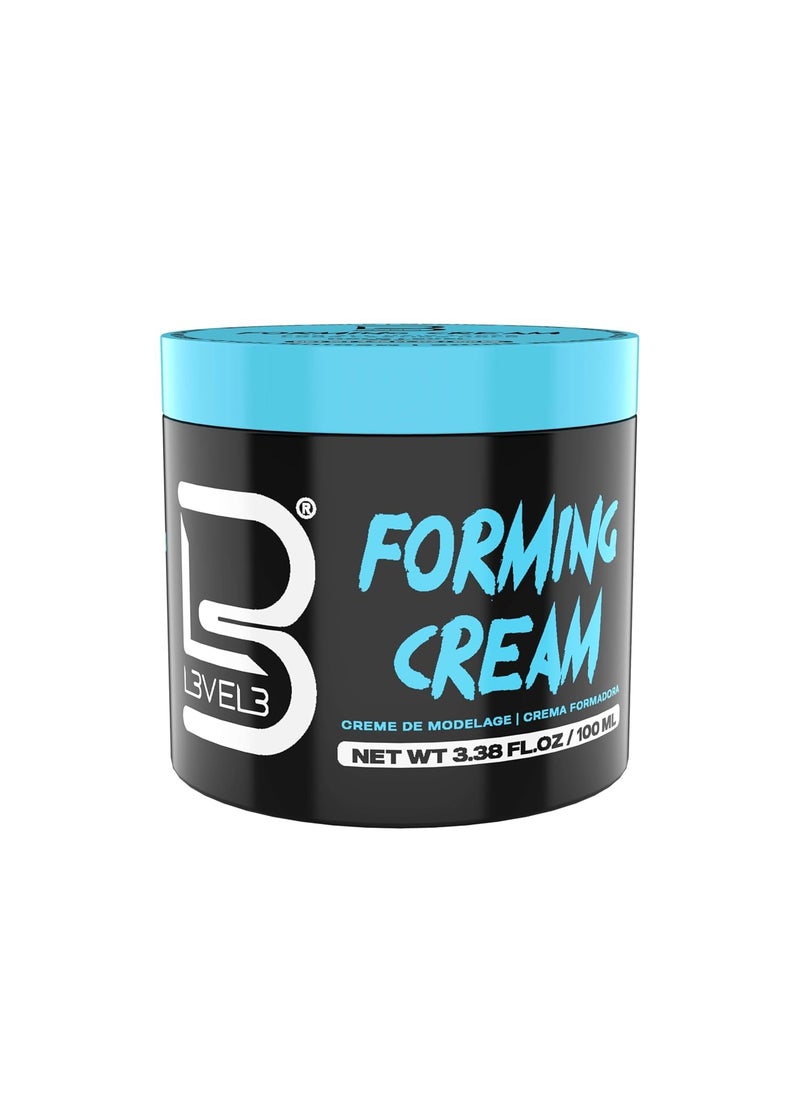 L3 L3 Level 3 Forming Cream  Natural Look Hairstyle  Improves Volume  No Stickiness 