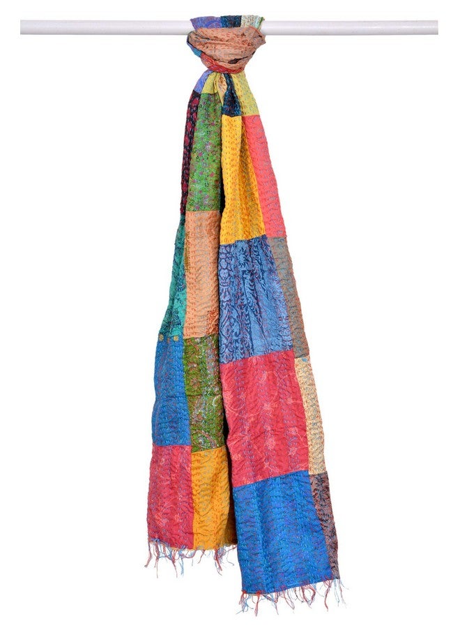 Prijam Women's art silk Stole (R3 24_ Multicoloured_ Regular) - Image 1