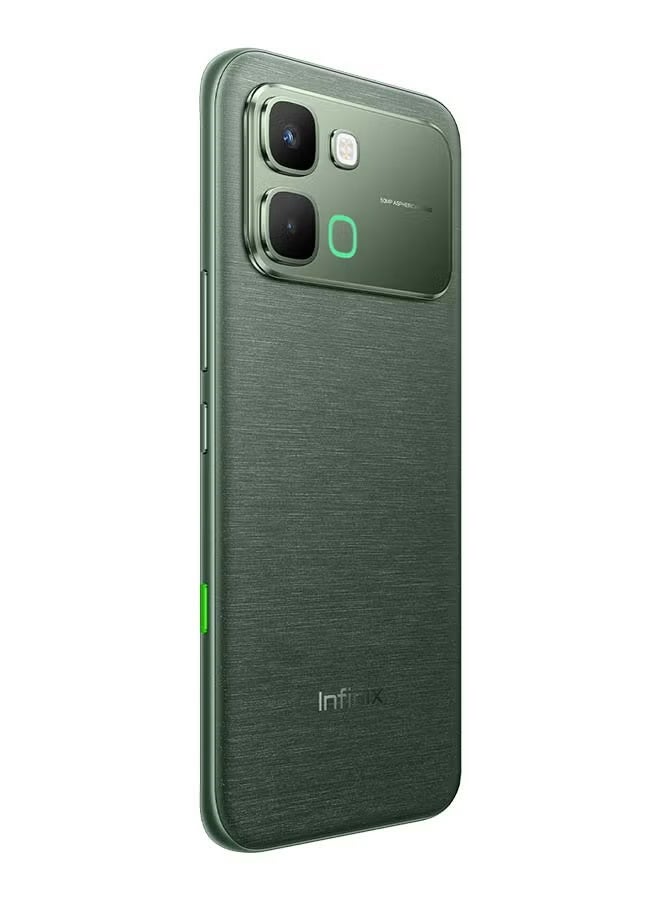 إنفينيكس نوت إيدج ثنائي الشريحة، أخضر حريري، 8 جيجابايت، 256 جيجابايت، دعم 5G - إصدار الشرق الأوسط، مع شاحن B-Fast 20W PD وغطاء - Image 3