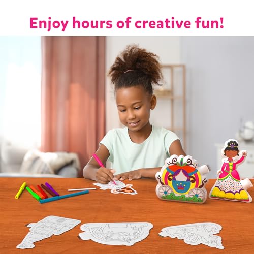 Skillmatics Inflatable Art for Kids - 3D Unicorns & Princesses, Preschool Craft Kits, Fun DIY Activity, Coloring Set, Gifts for Boys & Girls Ages 4, 5, 6, 7 - Image 5