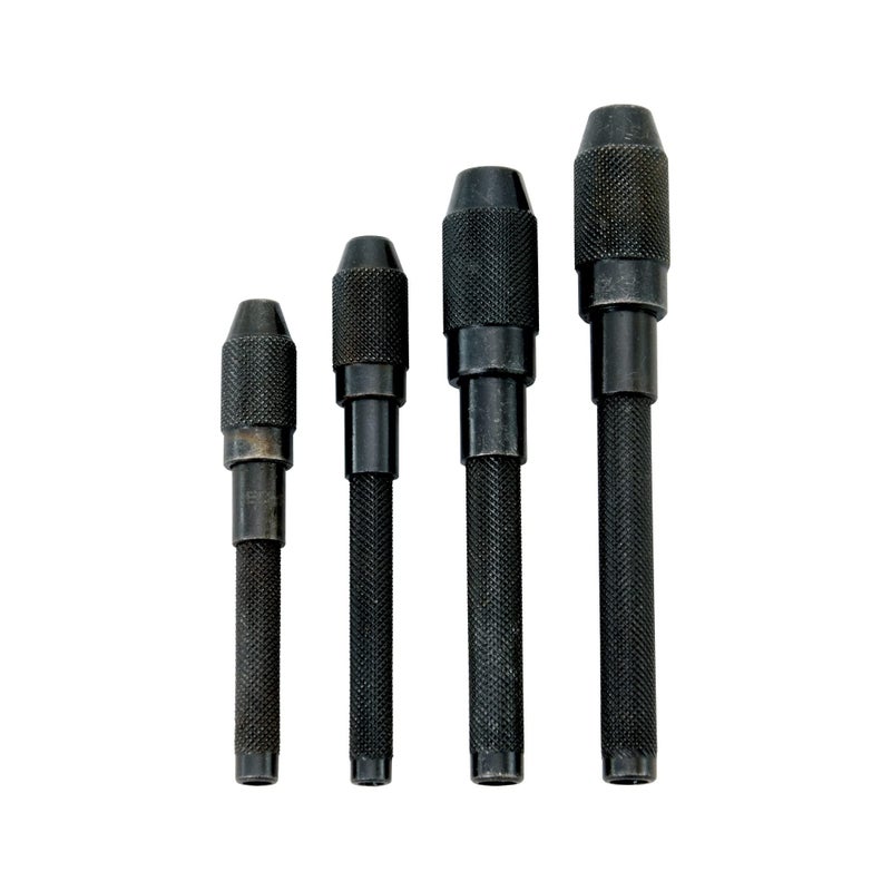 Eclipse Professional Tools 120 Set of 4 Pin Vises 121 122 123 124 Black