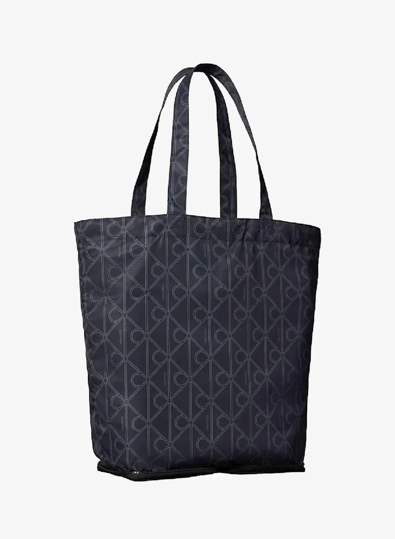 Calvin Klein Jeans Printed Monogram Tote Bag