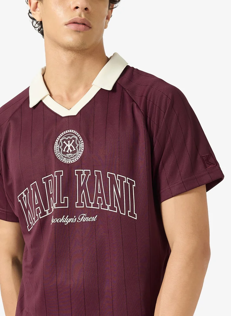 Karl Kani  Heritage Emblem Shadow Pinstripe Soccer for Men | Best Price UAE