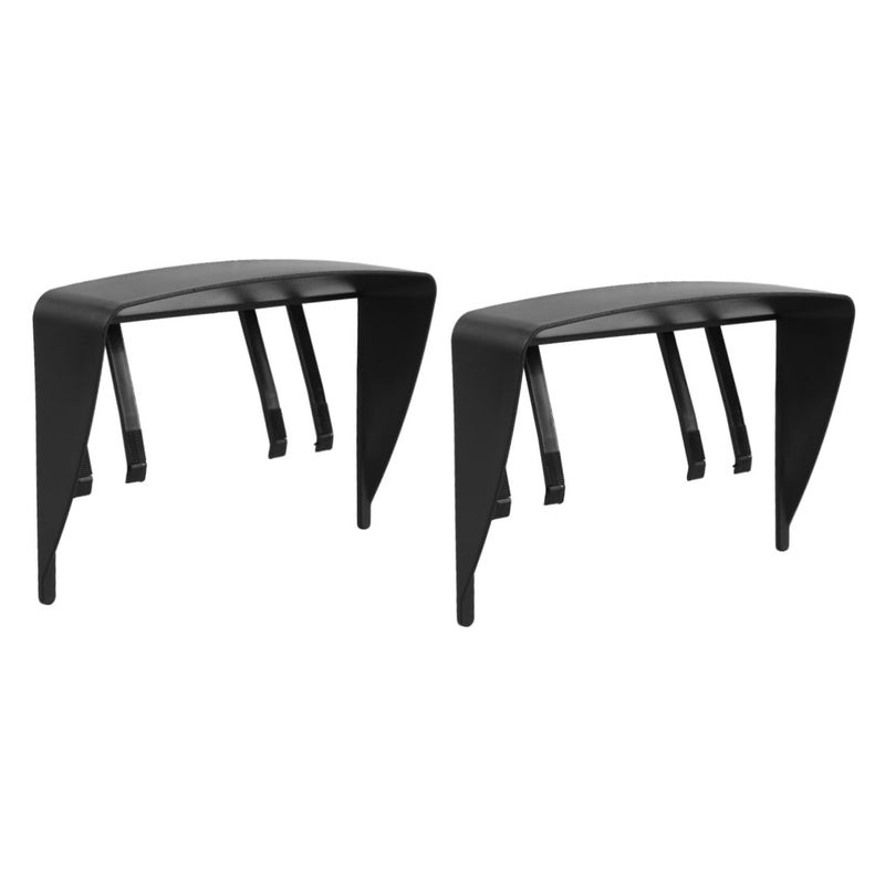 2 Pack Side Window Sun Visors Anti Glare Car Accessories - Image 2