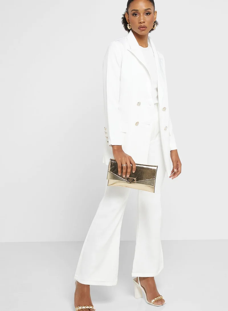ELLA Double-Breasted Blazer And Pant Set