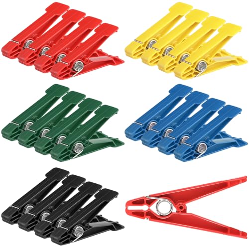 LEIFIDE Graded Pinch Pin Exerciser Finger Thumb Exerciser Finger Strengthener Pinch Clips for Conditioning Grip Strength Trainer Assorted Colors - Image 1