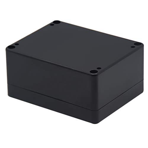 Zulkit Junction Box, Zulkit Project Box IP65 Waterproof Outdoor Box ABS Plastic Electrical Boxes Electronic Enclosure Black 4.5 x 3.5 x 2.2 inch(115 x 90 x 55 mm)(Pack of 1) - Image 3