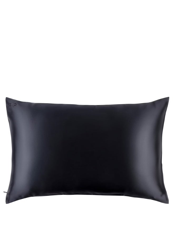 Slip Silk Pillowcase - Queen - Black - Image 2
