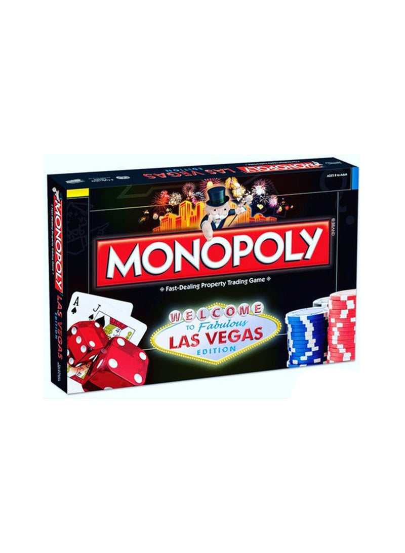 بريميم مرحبًا بكم في لعبة مونوبولي لاس فيغاس الرائعة إصدار ۲۰۰۹، لعبة لوحية ذات طابع خاص لعشاق المرح والاستراتيجية العائلية - Image 2
