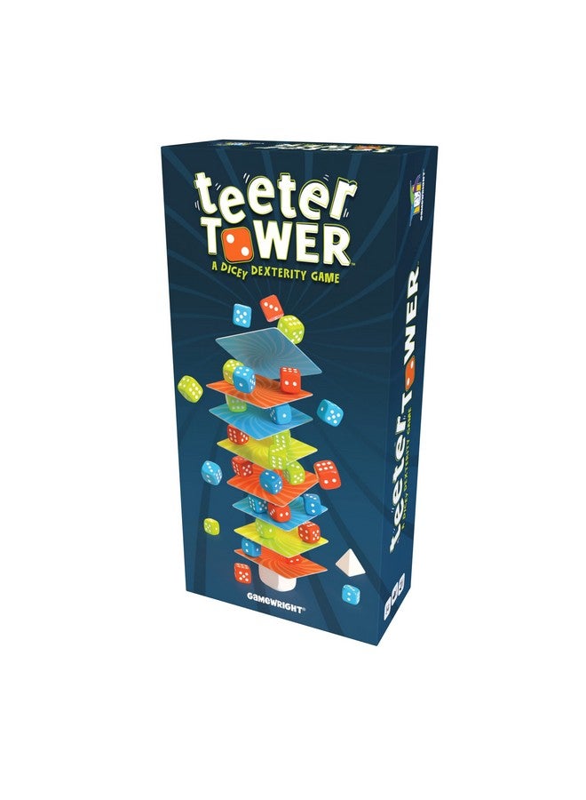 Gamewright Teeter Tower -A Dicey Dexterity Game - Image 3