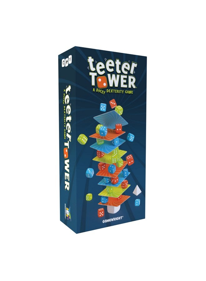 Gamewright Teeter Tower -A Dicey Dexterity Game - Image 4