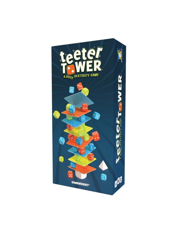 Gamewright Teeter Tower -A Dicey Dexterity Game - Image 2