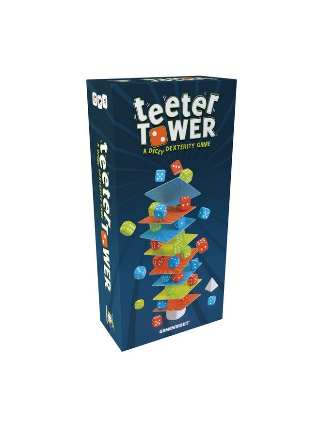 Gamewright Teeter Tower -A Dicey Dexterity Game - Image 5