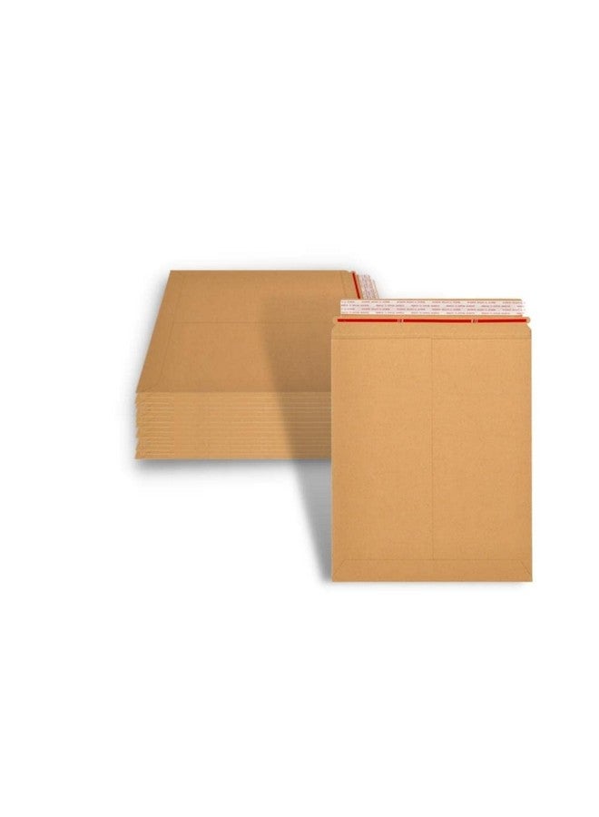 باكيدجينج سابلايز باي ميل Psbm بريدية صلبة مقاس 6 × 8 بوصة 100 حزمة من أظرف الشحن من الورق المقوى البني كرافت للصور والمستندات ذات الختم الذاتي - Image 2